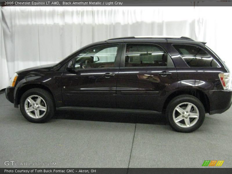 Black Amethyst Metallic / Light Gray 2006 Chevrolet Equinox LT AWD