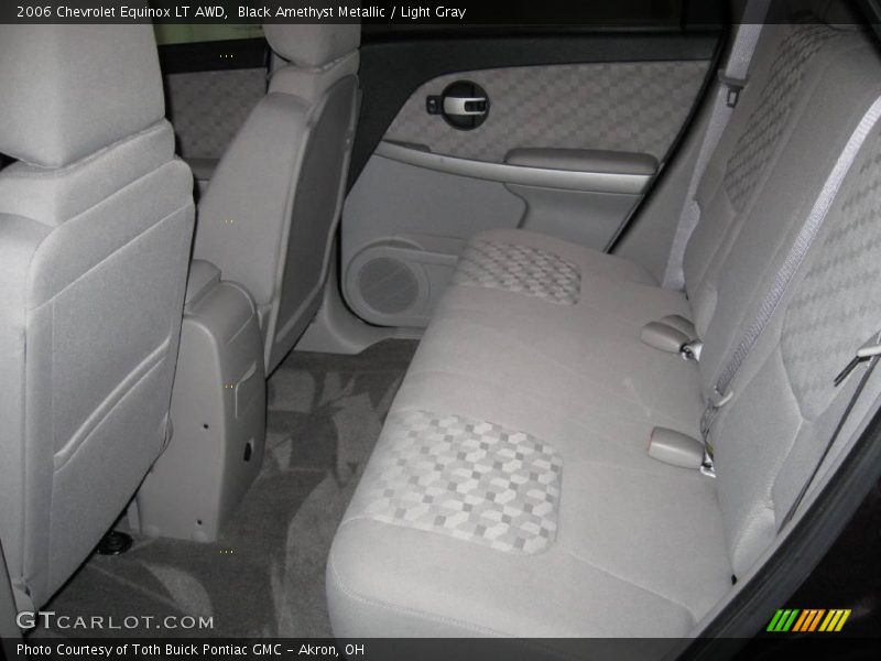 Black Amethyst Metallic / Light Gray 2006 Chevrolet Equinox LT AWD
