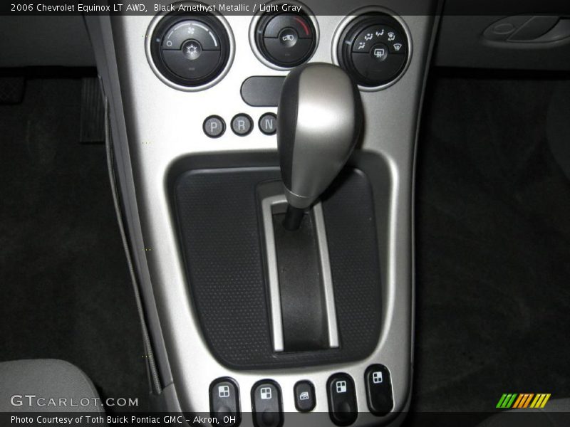 Black Amethyst Metallic / Light Gray 2006 Chevrolet Equinox LT AWD