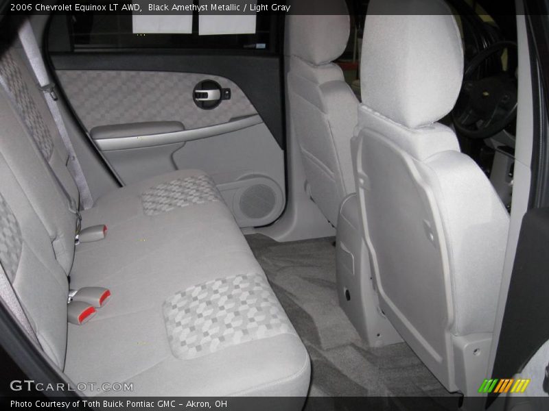 Black Amethyst Metallic / Light Gray 2006 Chevrolet Equinox LT AWD