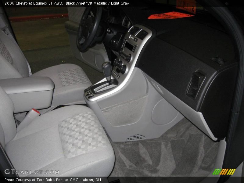 Black Amethyst Metallic / Light Gray 2006 Chevrolet Equinox LT AWD
