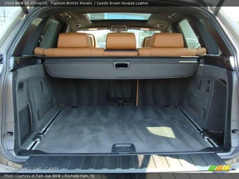 Platinum Bronze Metallic / Saddle Brown Nevada Leather 2009 BMW X5 xDrive30i