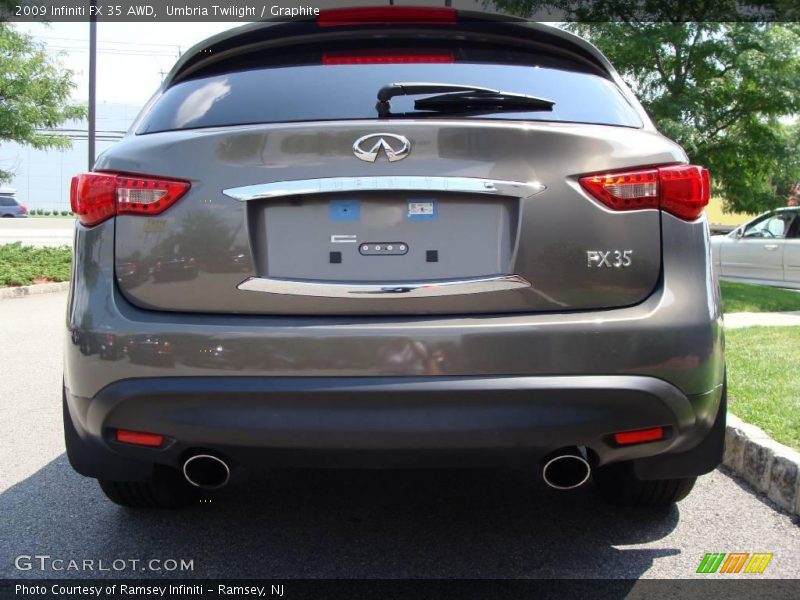 Umbria Twilight / Graphite 2009 Infiniti FX 35 AWD