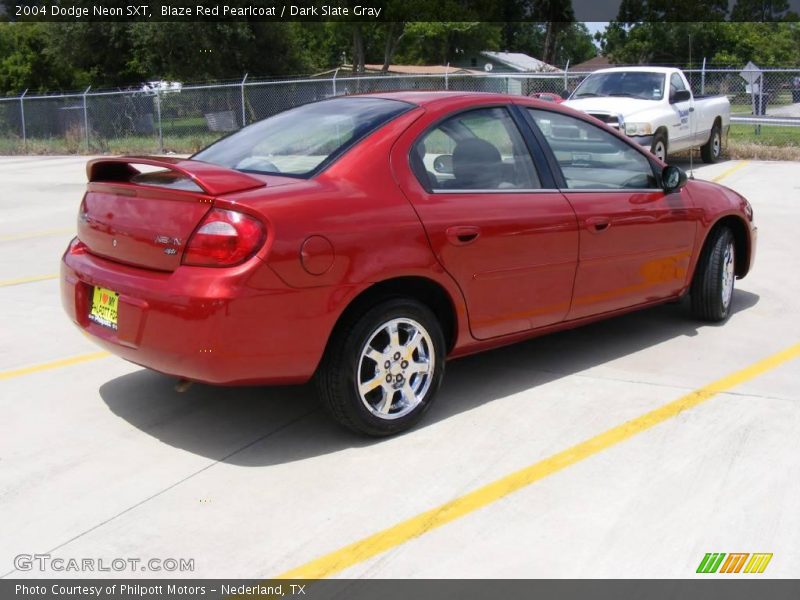 Blaze Red Pearlcoat / Dark Slate Gray 2004 Dodge Neon SXT