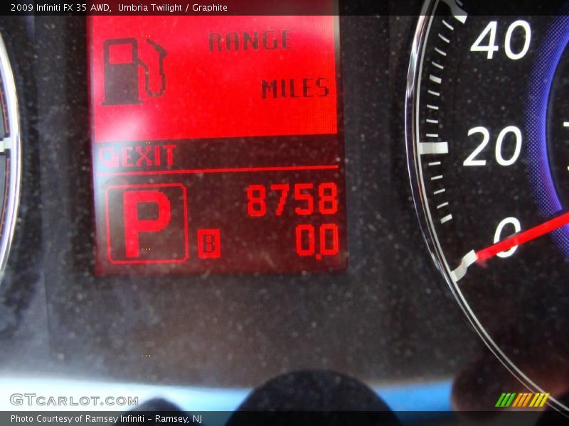 Umbria Twilight / Graphite 2009 Infiniti FX 35 AWD