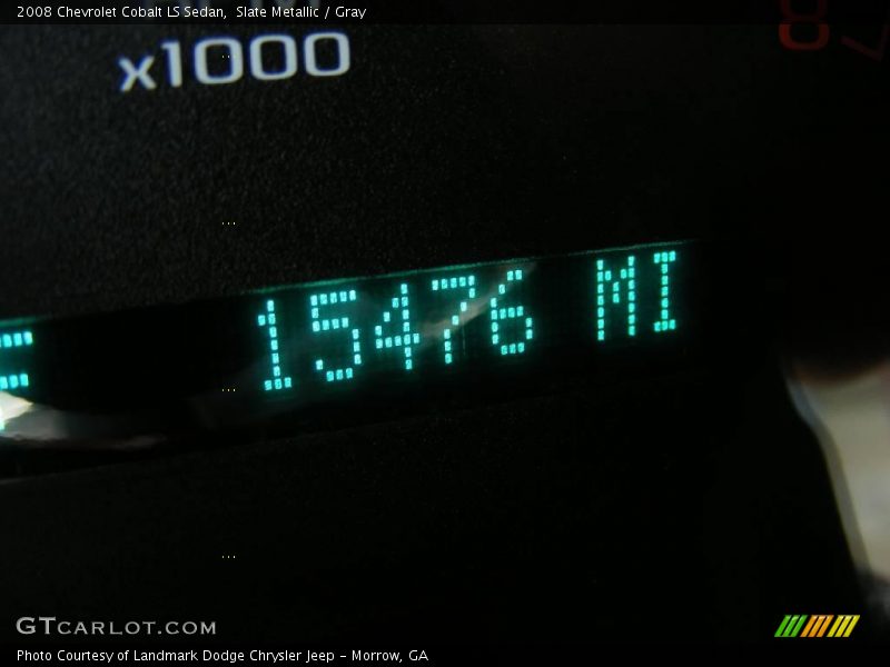Slate Metallic / Gray 2008 Chevrolet Cobalt LS Sedan