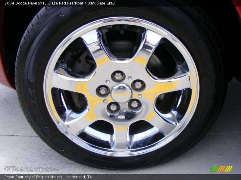 Blaze Red Pearlcoat / Dark Slate Gray 2004 Dodge Neon SXT