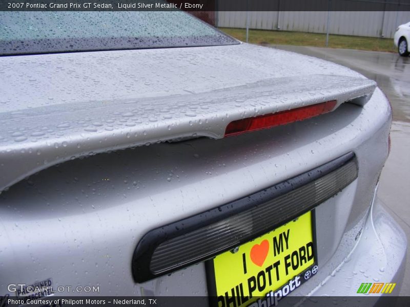 Liquid Silver Metallic / Ebony 2007 Pontiac Grand Prix GT Sedan