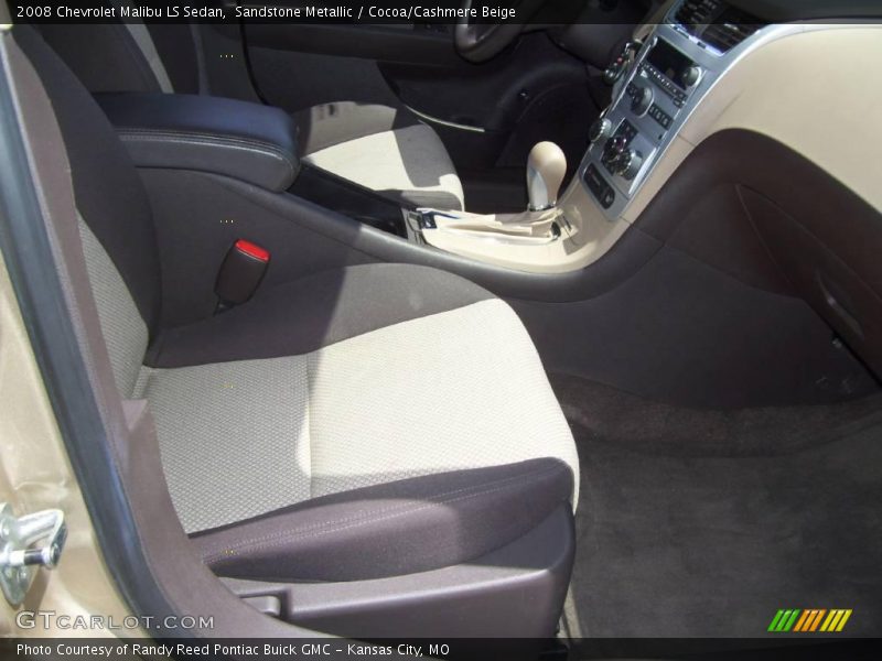 Sandstone Metallic / Cocoa/Cashmere Beige 2008 Chevrolet Malibu LS Sedan