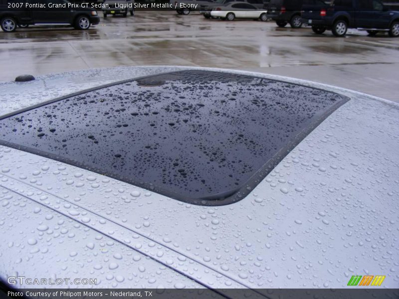 Liquid Silver Metallic / Ebony 2007 Pontiac Grand Prix GT Sedan