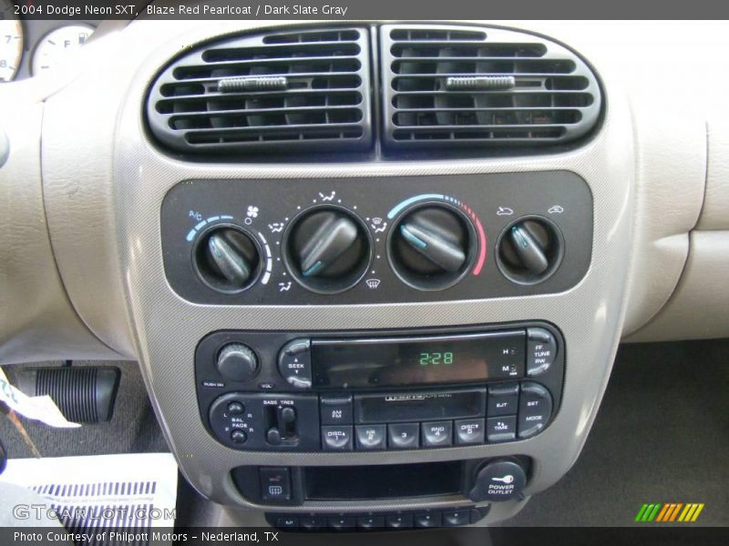 Blaze Red Pearlcoat / Dark Slate Gray 2004 Dodge Neon SXT