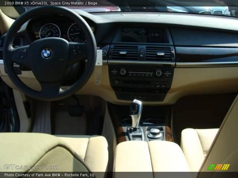 Space Grey Metallic / Beige 2009 BMW X5 xDrive30i