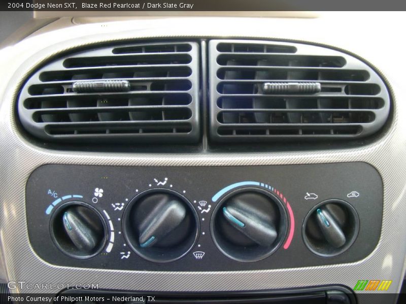 Blaze Red Pearlcoat / Dark Slate Gray 2004 Dodge Neon SXT
