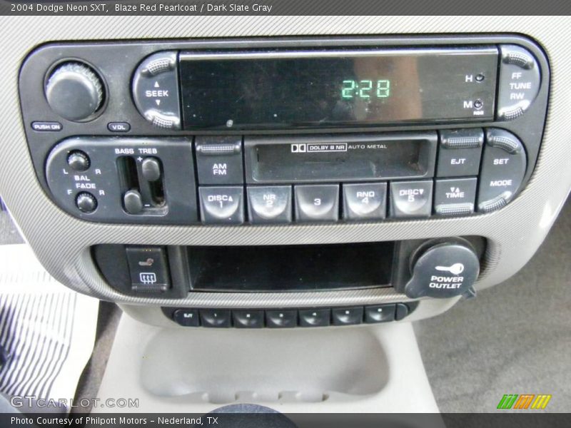 Blaze Red Pearlcoat / Dark Slate Gray 2004 Dodge Neon SXT