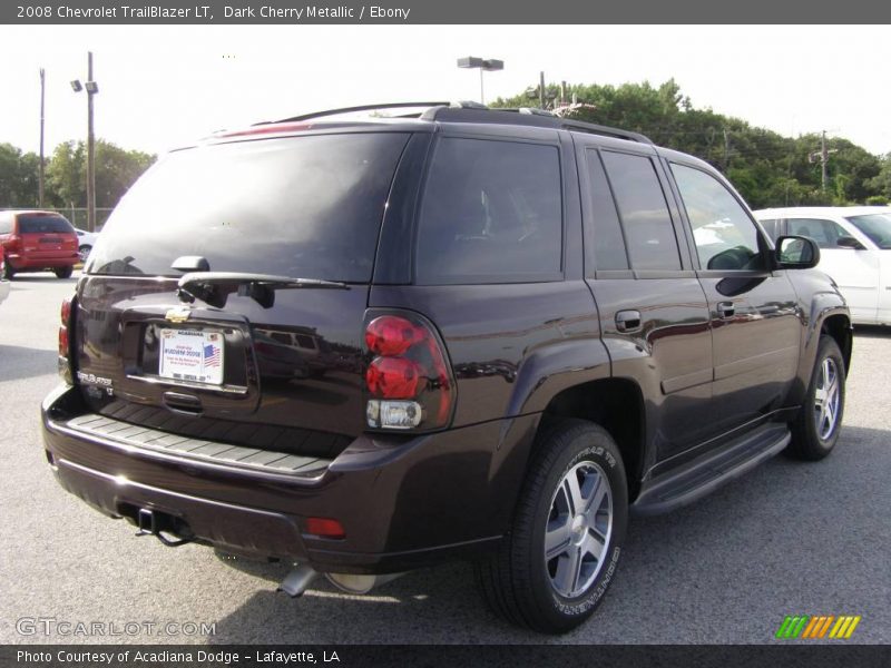 Dark Cherry Metallic / Ebony 2008 Chevrolet TrailBlazer LT