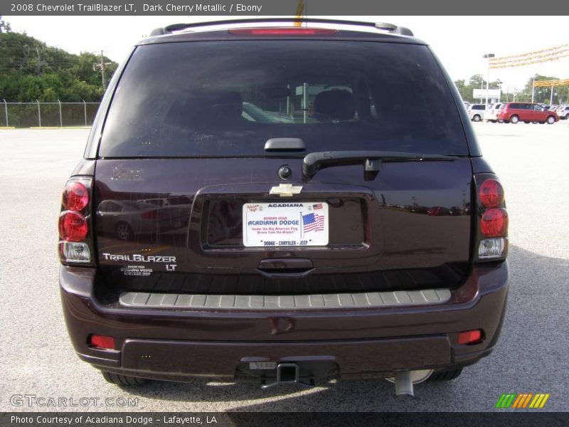 Dark Cherry Metallic / Ebony 2008 Chevrolet TrailBlazer LT