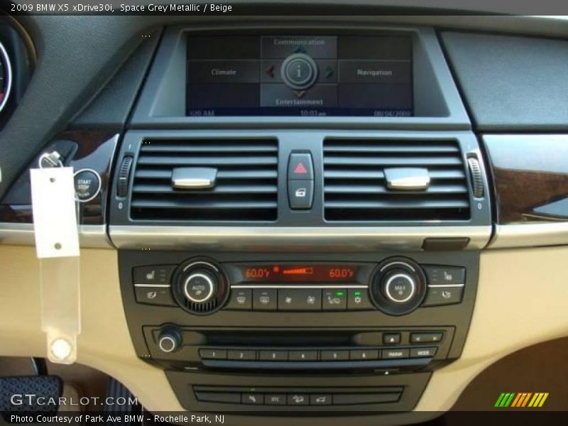 Space Grey Metallic / Beige 2009 BMW X5 xDrive30i