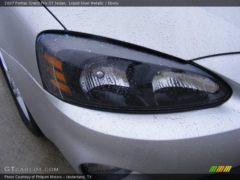 Liquid Silver Metallic / Ebony 2007 Pontiac Grand Prix GT Sedan