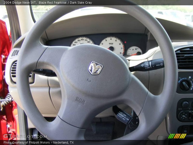 Blaze Red Pearlcoat / Dark Slate Gray 2004 Dodge Neon SXT
