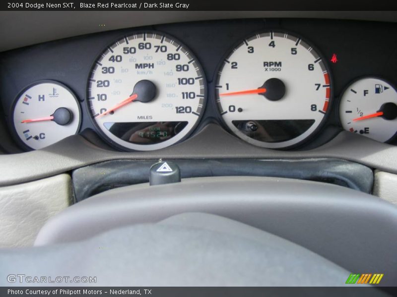 Blaze Red Pearlcoat / Dark Slate Gray 2004 Dodge Neon SXT