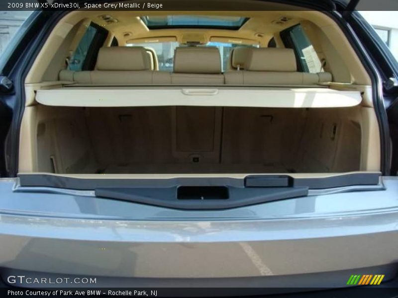 Space Grey Metallic / Beige 2009 BMW X5 xDrive30i