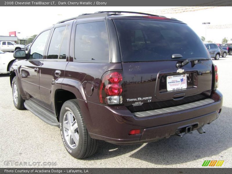 Dark Cherry Metallic / Ebony 2008 Chevrolet TrailBlazer LT