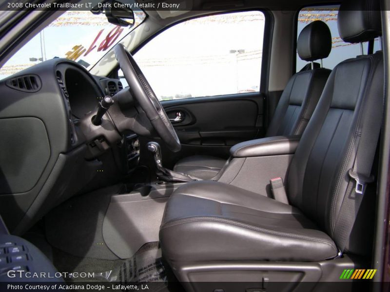 Dark Cherry Metallic / Ebony 2008 Chevrolet TrailBlazer LT