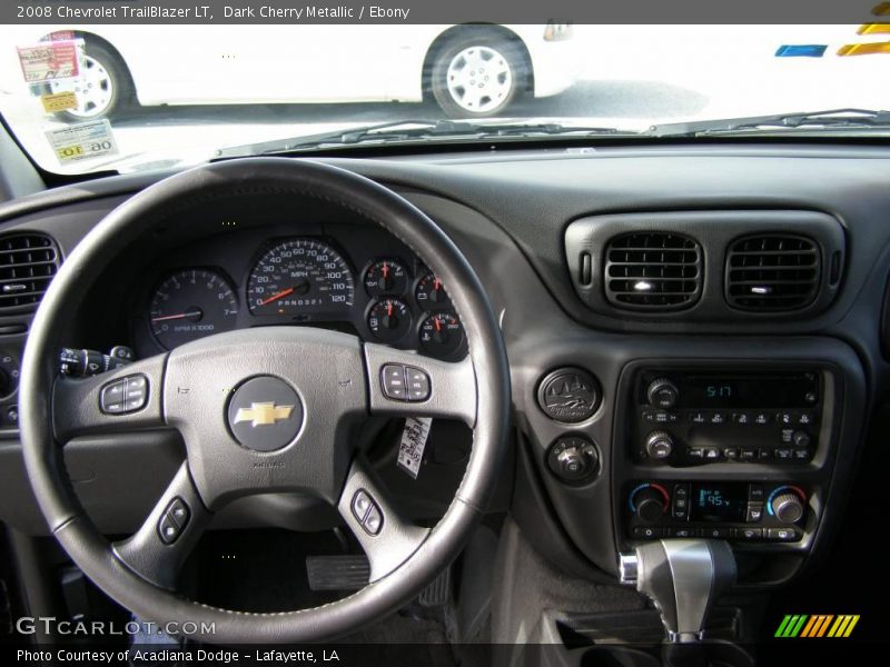 Dark Cherry Metallic / Ebony 2008 Chevrolet TrailBlazer LT