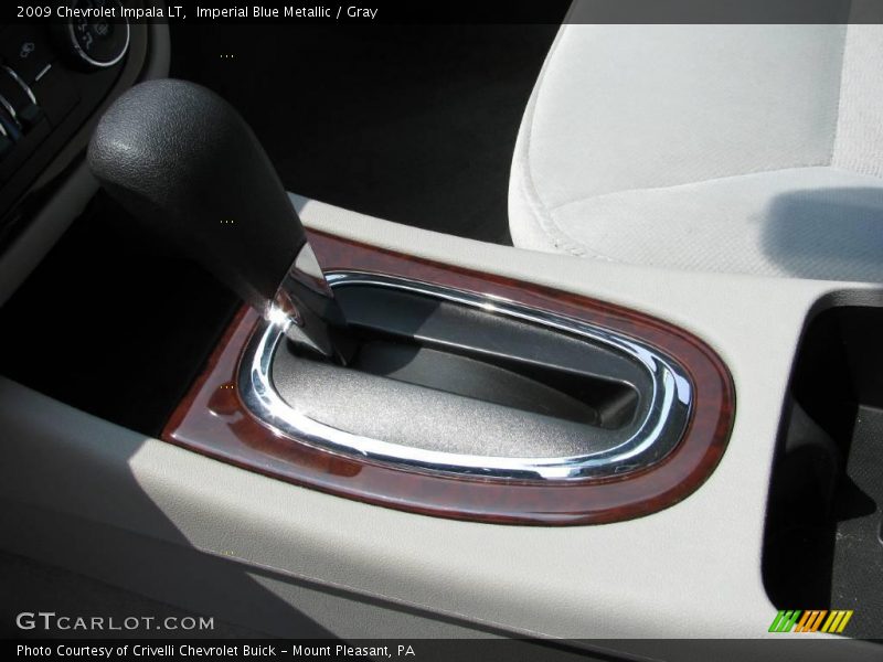 Imperial Blue Metallic / Gray 2009 Chevrolet Impala LT