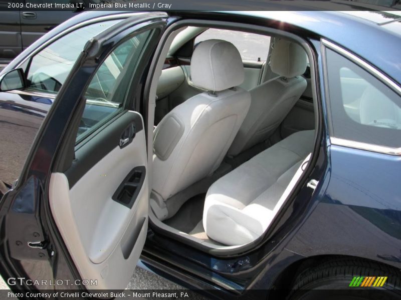 Imperial Blue Metallic / Gray 2009 Chevrolet Impala LT