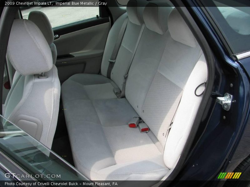 Imperial Blue Metallic / Gray 2009 Chevrolet Impala LT