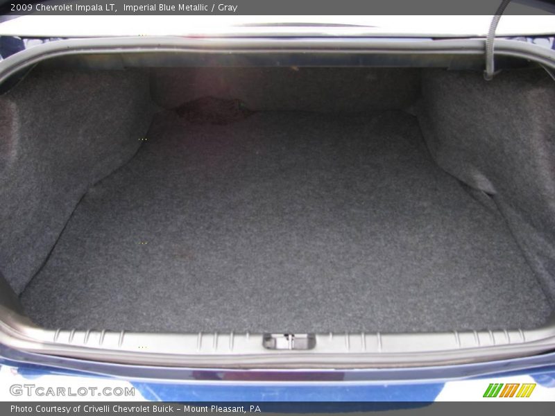 Imperial Blue Metallic / Gray 2009 Chevrolet Impala LT