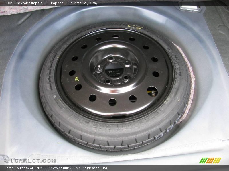 Imperial Blue Metallic / Gray 2009 Chevrolet Impala LT