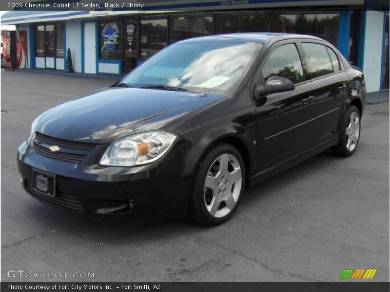 Black / Ebony 2009 Chevrolet Cobalt LT Sedan