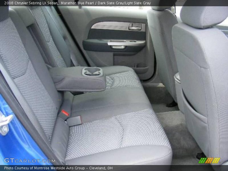 Marathon Blue Pearl / Dark Slate Gray/Light Slate Gray 2008 Chrysler Sebring LX Sedan