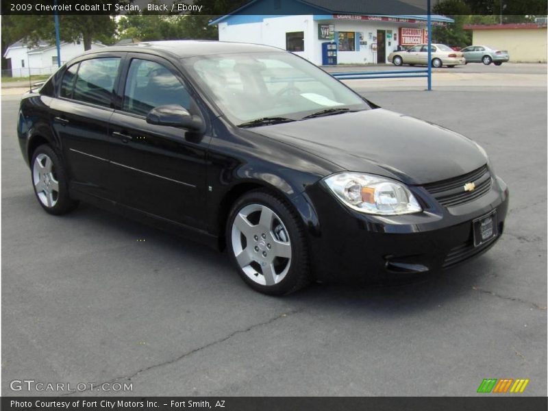 Black / Ebony 2009 Chevrolet Cobalt LT Sedan