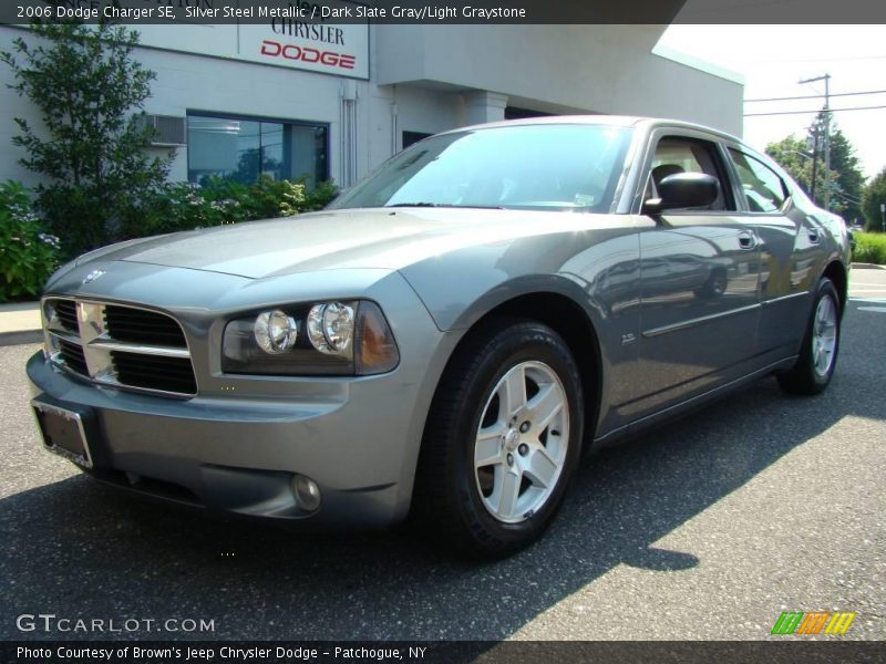 Silver Steel Metallic / Dark Slate Gray/Light Graystone 2006 Dodge Charger SE