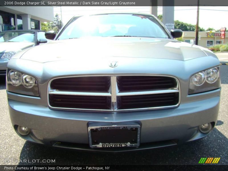 Silver Steel Metallic / Dark Slate Gray/Light Graystone 2006 Dodge Charger SE