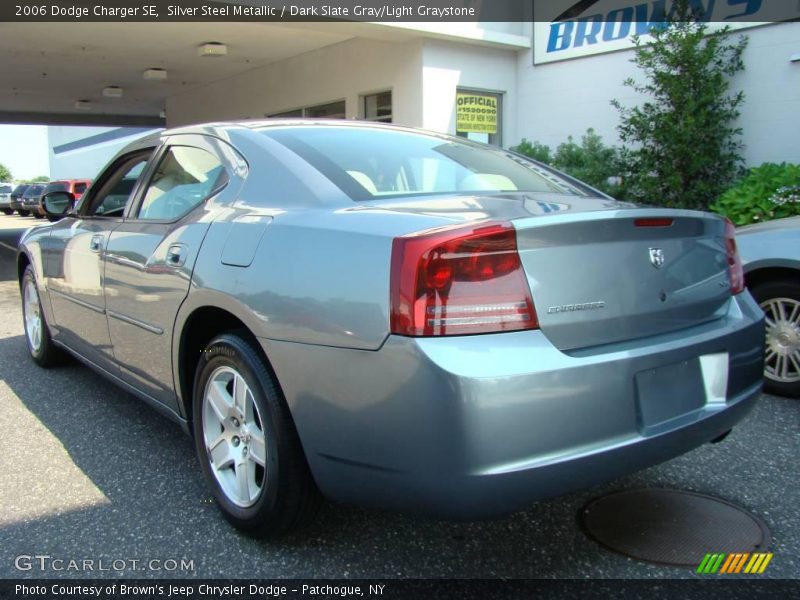 Silver Steel Metallic / Dark Slate Gray/Light Graystone 2006 Dodge Charger SE