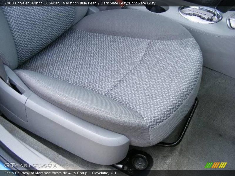 Marathon Blue Pearl / Dark Slate Gray/Light Slate Gray 2008 Chrysler Sebring LX Sedan