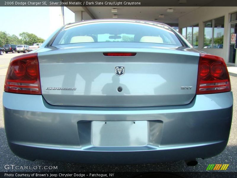 Silver Steel Metallic / Dark Slate Gray/Light Graystone 2006 Dodge Charger SE