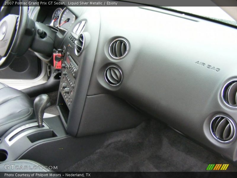 Liquid Silver Metallic / Ebony 2007 Pontiac Grand Prix GT Sedan