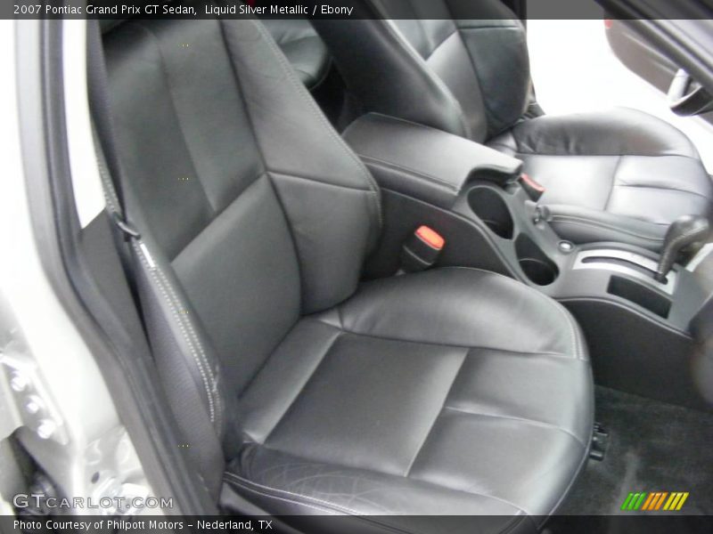Liquid Silver Metallic / Ebony 2007 Pontiac Grand Prix GT Sedan