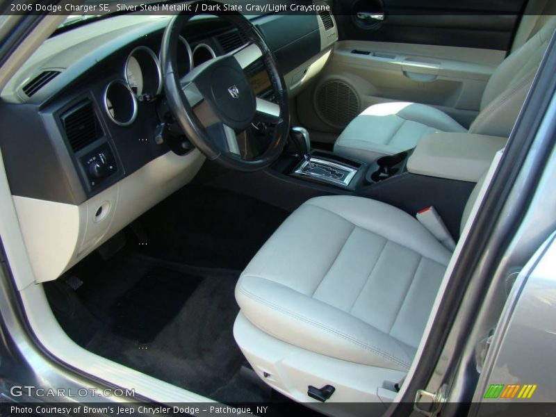 Silver Steel Metallic / Dark Slate Gray/Light Graystone 2006 Dodge Charger SE