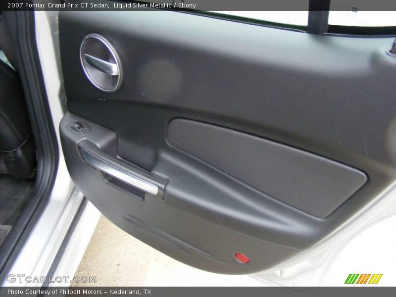 Liquid Silver Metallic / Ebony 2007 Pontiac Grand Prix GT Sedan