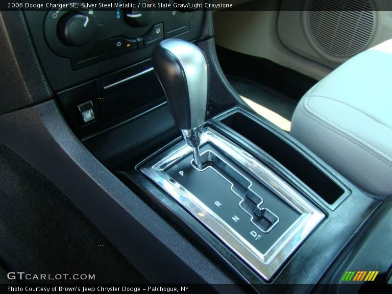 Silver Steel Metallic / Dark Slate Gray/Light Graystone 2006 Dodge Charger SE