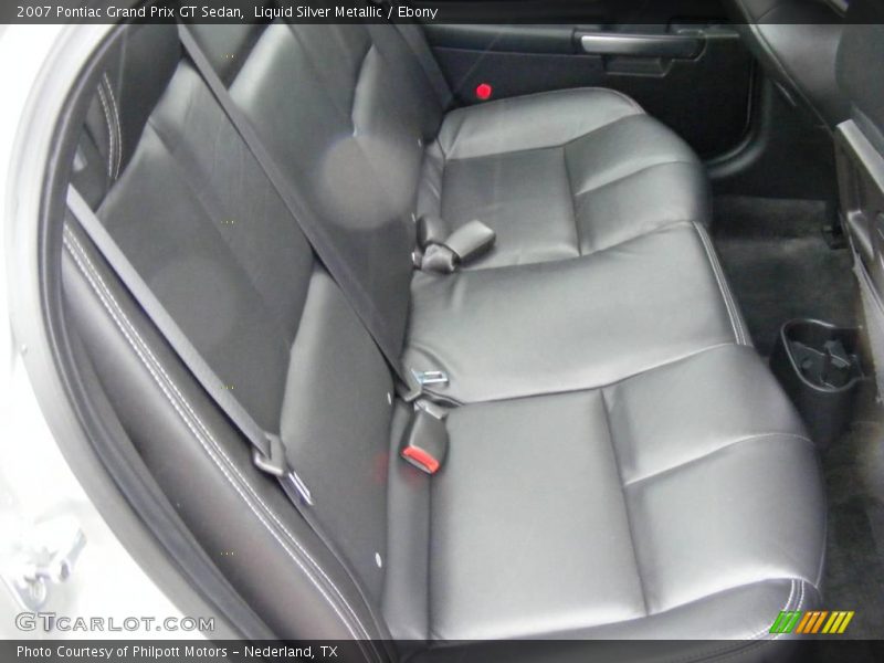 Liquid Silver Metallic / Ebony 2007 Pontiac Grand Prix GT Sedan