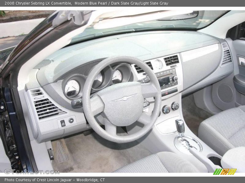 Modern Blue Pearl / Dark Slate Gray/Light Slate Gray 2008 Chrysler Sebring LX Convertible