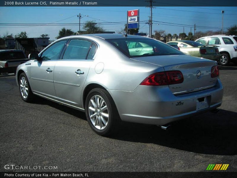 Platinum Metallic / Titanium 2008 Buick Lucerne CXS