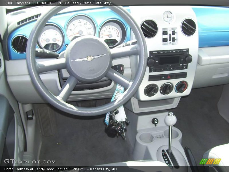 Surf Blue Pearl / Pastel Slate Gray 2008 Chrysler PT Cruiser LX